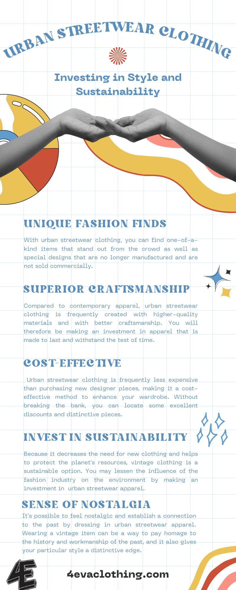 Urban Streetwear Clothing : Investing in Style and Sustainability [Infographic]
